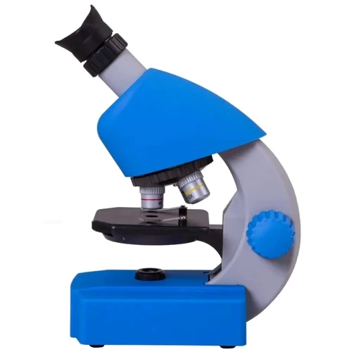 Мікроскоп Bresser Junior 40x-640x Blue з набором для дослідів та адаптером для смартфона (8851300WXH000) фото 8