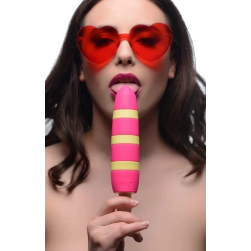 Вибратор фруктовое мороженное Xr Brands 10X - Fizzin 'Fuschia
