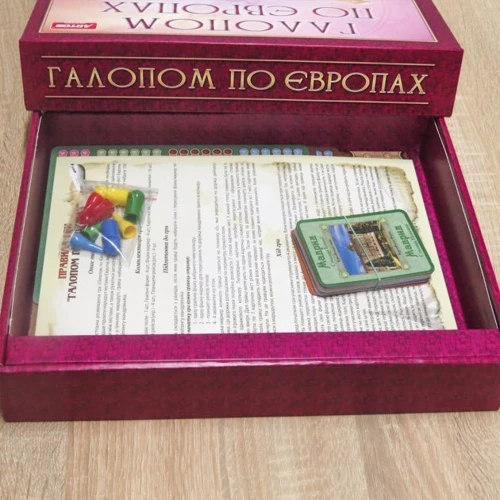 Настольная игра Artos Games Галопом по Европам Ost фото 6