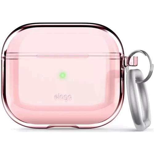 Чехол для наушников Elago Clear Case Lovely Pink (EAP3CL-HANG-LPK) for Apple AirPods 3