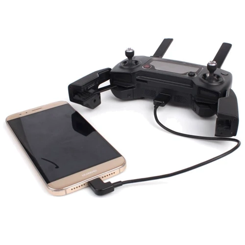 Кабель Sunnylife USB to microUSB 30 см для пульта DJI Spark, Mavic Pro/Air фото 3