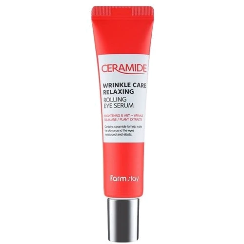 FarmStay Ceramide Wrinkle Care Relaxing Rolling Eye Serum Сыворотка-роллер для глаз 25 ml