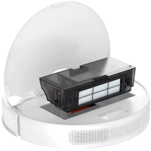 Робот-пилосос Xiaomi Dreame Bot D10 Plus: Додатково Тонкий, Удаленное управление, Станция самоочищения, Система фильтрации HEPA, Программирование уборок
