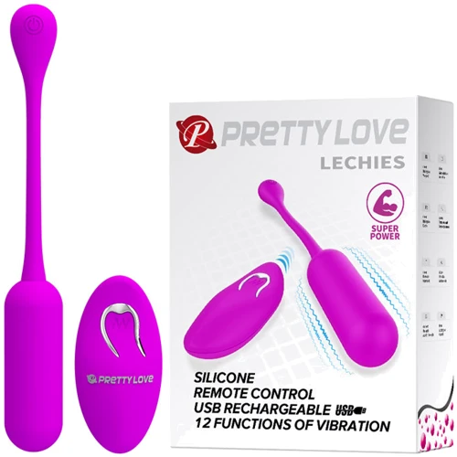 Виброяйцо Pretty Love Lechies Wireless Egg Purple