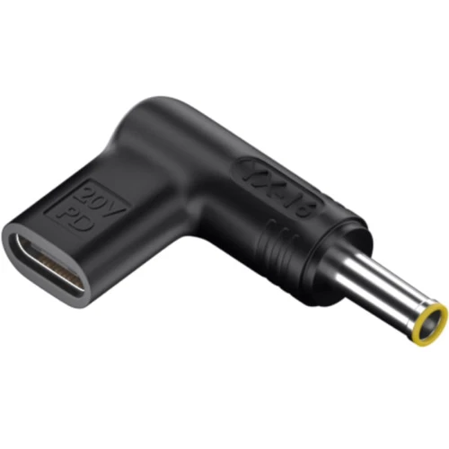 Адаптер Переходник питания для ноутбуков Samsung PD Type-C to DC 5.5x3.0mm 20V: Интерфейс подключения USB-C