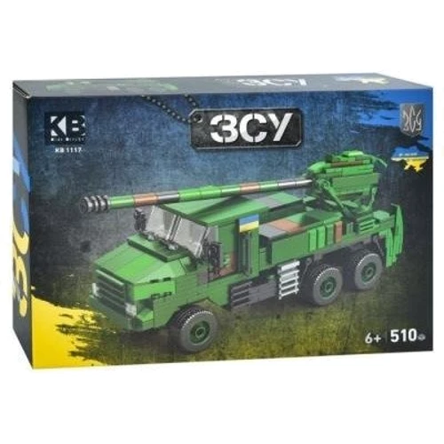 Конструктор Limo Toy Военная техника Грузовик 510 дет. (KB 1117): Рекомендуемый возраст от 6 лет