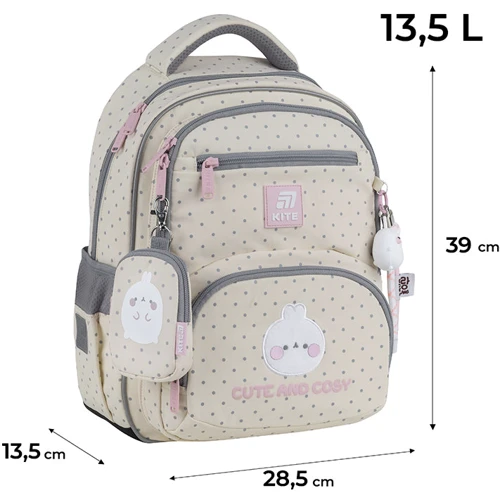 Рюкзак Kite ML25-773M Education 773 Molang: Вікова група от 9 до 12 лет
