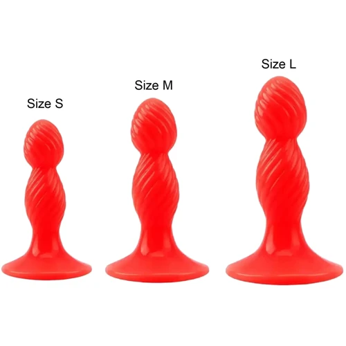 Набор анальных стимуляторов Chisa Anal Wave Probe Kit Red, 291206