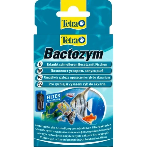 Кондиционер с культурой бактерий Tetra Bactozym 10 капсул