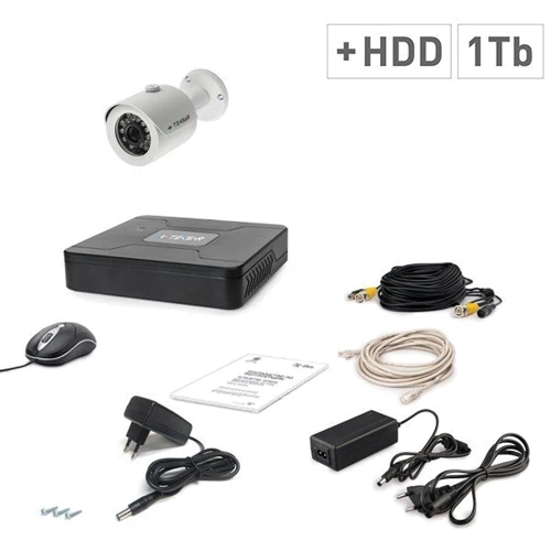 Комплект відеоспостереження Tecsar AHD 1OUT + HDD 1TB
