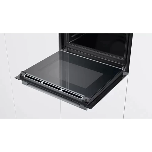 Духовой шкаф электрический Bosch HBG6750S1: Приготовление на пару нет