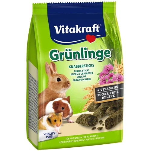 Лакомство для грызунов Vitakraft McGreen хрустящие палочки с люцерной 50 г (4008239256690)