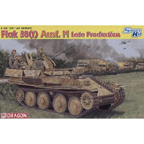 Зенитная самоходная установка Dragon Flak 38(t) Ausf. M Late Production