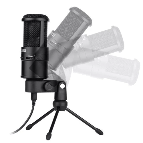 Микрофон Takstar PC-K220USB Black (90402202): Назначение для компьютера