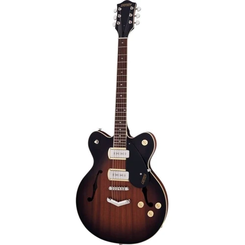 Електрогітара напівакустична GRETSCH G2622-P90 STREAMLINER CENTER BLOCK DOUBLE-CUT P90 WITH V-STOPTAIL HAVANA BURST (2817600531): Кількість струн 6
