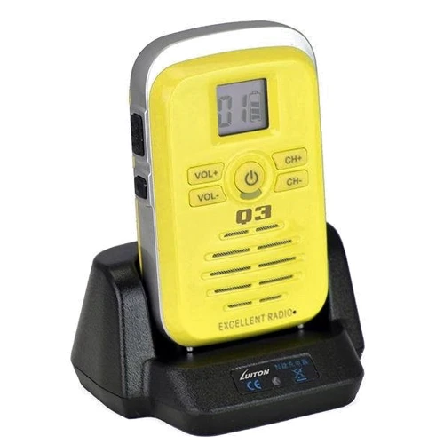 Рация носимая Luiton Q-3 UHF Yellow (LT-Q3-U+1800-Yellow)