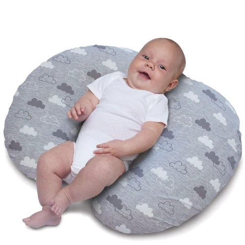 Подушка для кормления Chicco Boppy Pillow цвет 63 (79902.63): Цвет серый