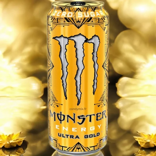 Напій енергетичний (без цукру) Monster Energy Ultra Gold 500 ml