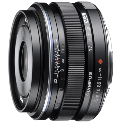 Объектив для фотоаппарата Olympus ZUIKO DIGITAL 17mm f/1.8 Black (V311050BE000): Тип объектива Широкоугольный