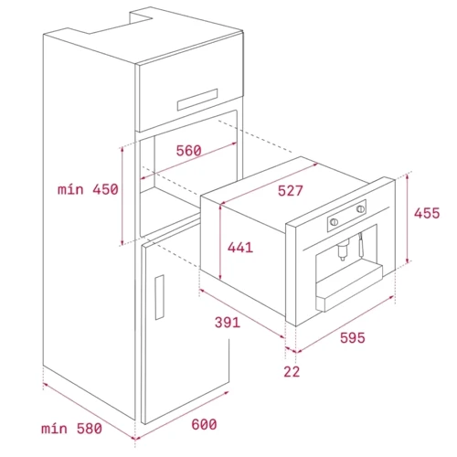 Встраиваемая кофеварка TEKA CLC 835 MC WH: Объем резервуара для воды, л 1