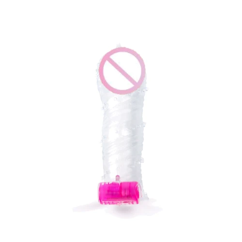 Рельефная насадка для членаBrazzers Brazzers RW002, 13х3.5 см