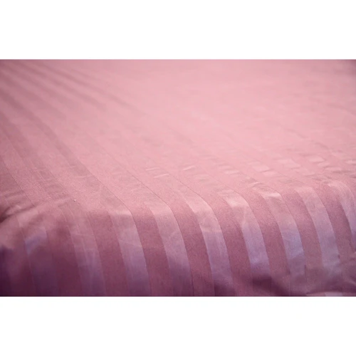Простирадло LightHouse Mf Stripe Pudra страйп-мікрофібра на гумці 180х200+25см (2200000605054): Тип простынь