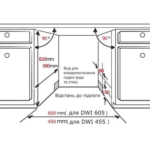 Встраиваемая посудомоечная машина Interline DWI 455 L фото 7