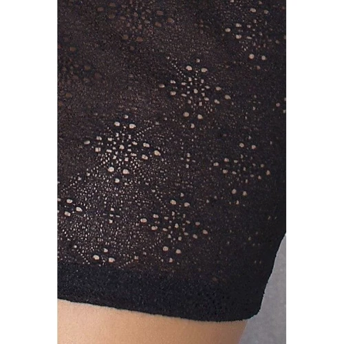 Сексуальный пеньюар Passion CAROLYN CHEMISE black 4XL/5XL