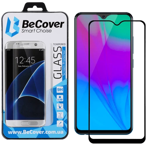 Аксессуар для смартфона BeCover Tempered Glass Black for Vivo Y91C (703948)