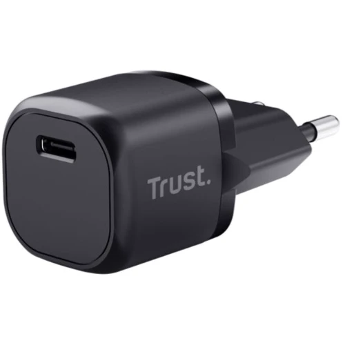Зарядное устройство Trust Wall Charger Maxo USB-C 20W Black (25174_TRUST): Тип сетевое