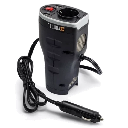 Автомобильный инвертор TECHNAXX TE13 car power inverter with 2 USB ports