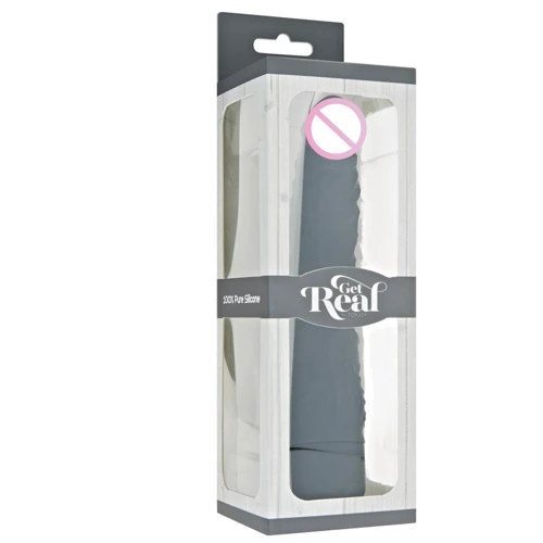 Силиконовый вибратор Toy Joy Classic Slim (черный)