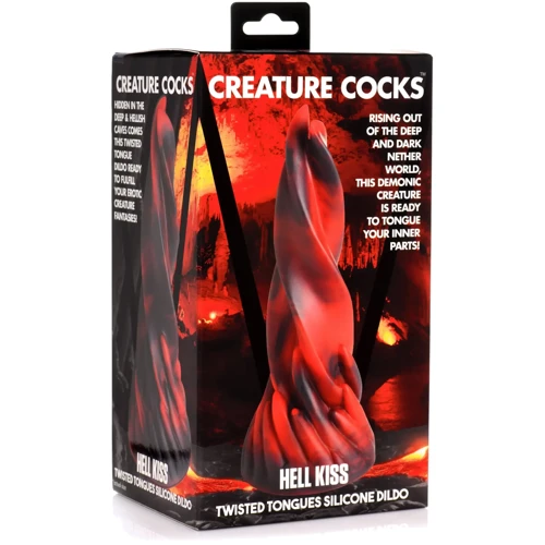 Фантазийный фаллоимитатор в виде языка монстра Creature Cocks Hell Kiss Twisted Tongues Silicone