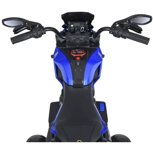 Дитячий електромотоцикл 3 колісний Bambi Racer BMW синій (M 5037EL-4)