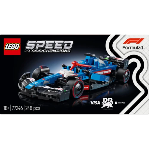 Конструктор LEGO Speed Champions Автомобиль для гонок F1® Visa Cash RB VCARB 01 248 деталей (77246)
