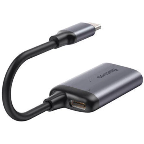 Адаптер Baseus Adapter USB-C to USB-C + Mini DisplayPort Deep Gray (CAHUB-Y0G): Інтерфейс підключення USB-C
