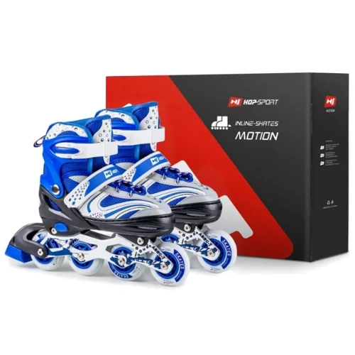 Роликовые коньки Hop-Sport 3W1 HS-8101 Speed S синие