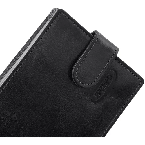 Чоловіче портмоне Buffalo Wild чорне (DNKN1189L-HP - black): Матеріал Натуральна шкіра