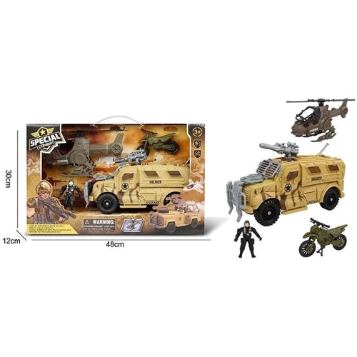 Набір військової техніки Special Combat із фігуркою військового (G 3109-23)
