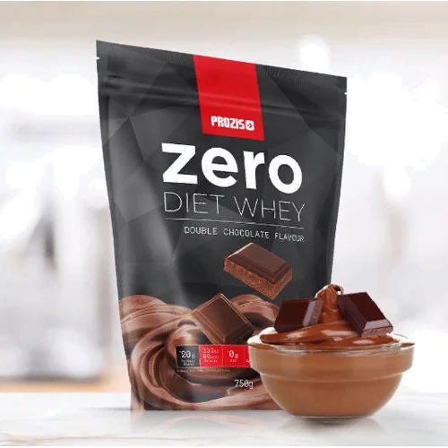 Протеин Prozis Zero Diet Whey 750 g /35 servings/ Double Chocolate: Вкус Двойной шоколад