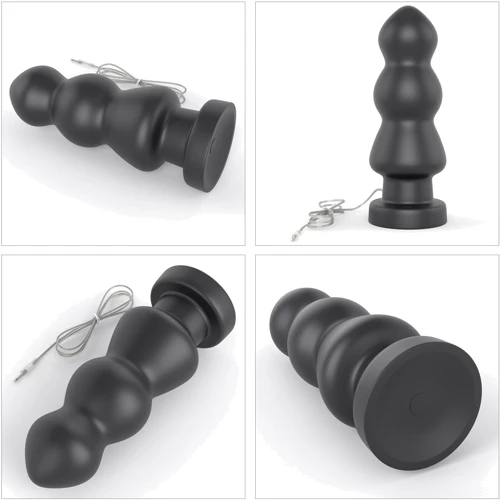 Анальная пробка с вибрацией Lovetoy Vibrating Anal Rigger 7.8" King Sized