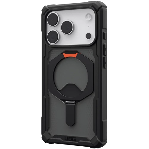 Чехол для iPhone Urban Armor Gear UAG Plasma XTE MagSafe Black/Pop Orange (114527114097) for iPhone 17 Pro