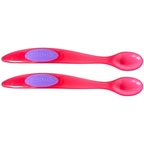 Детская ложка для кормления, цвет розовый, 2 шт. (TF200): Тип Ложка