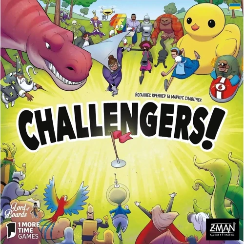 Настільна гра Lord of Boards Challengers! (LOB2308UA): Виробник Lord of Boards