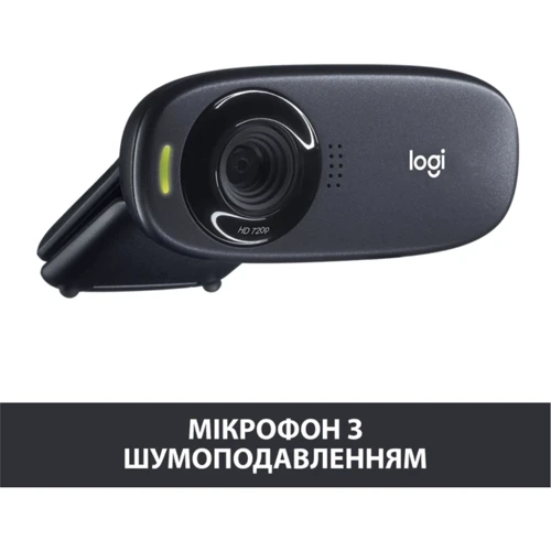 Logitech HD Webcam C310 (960-001065): Интерфейс подключения USB