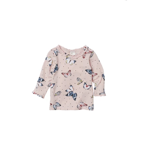 Лонгслів H & M 6980139 68 см пудровий