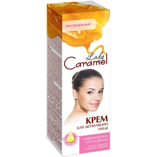 Caramel Крем для депиляции лица ультранежный 50 ml