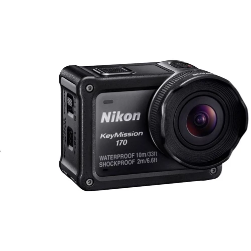 Экшн камера Nikon KeyMission 170 4K: Микрофон стерео AAC