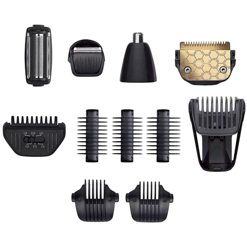 Машинка для стрижки (триммер) BaByliss MT861E: Зона применения Для окантовки, Универсальный, Для усов, Для носа, Для лица, Для бороды