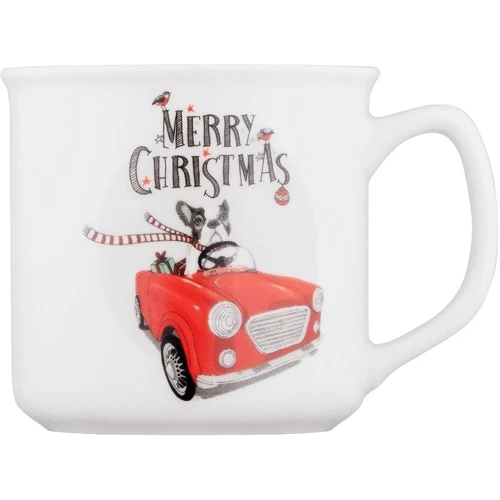 Кружка Ardesto Merry Christmas фарфор 360 мл (AR3060AS)